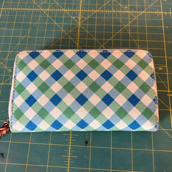 Checkered zip around dooney and bourke wallet - Picture 3 of 4